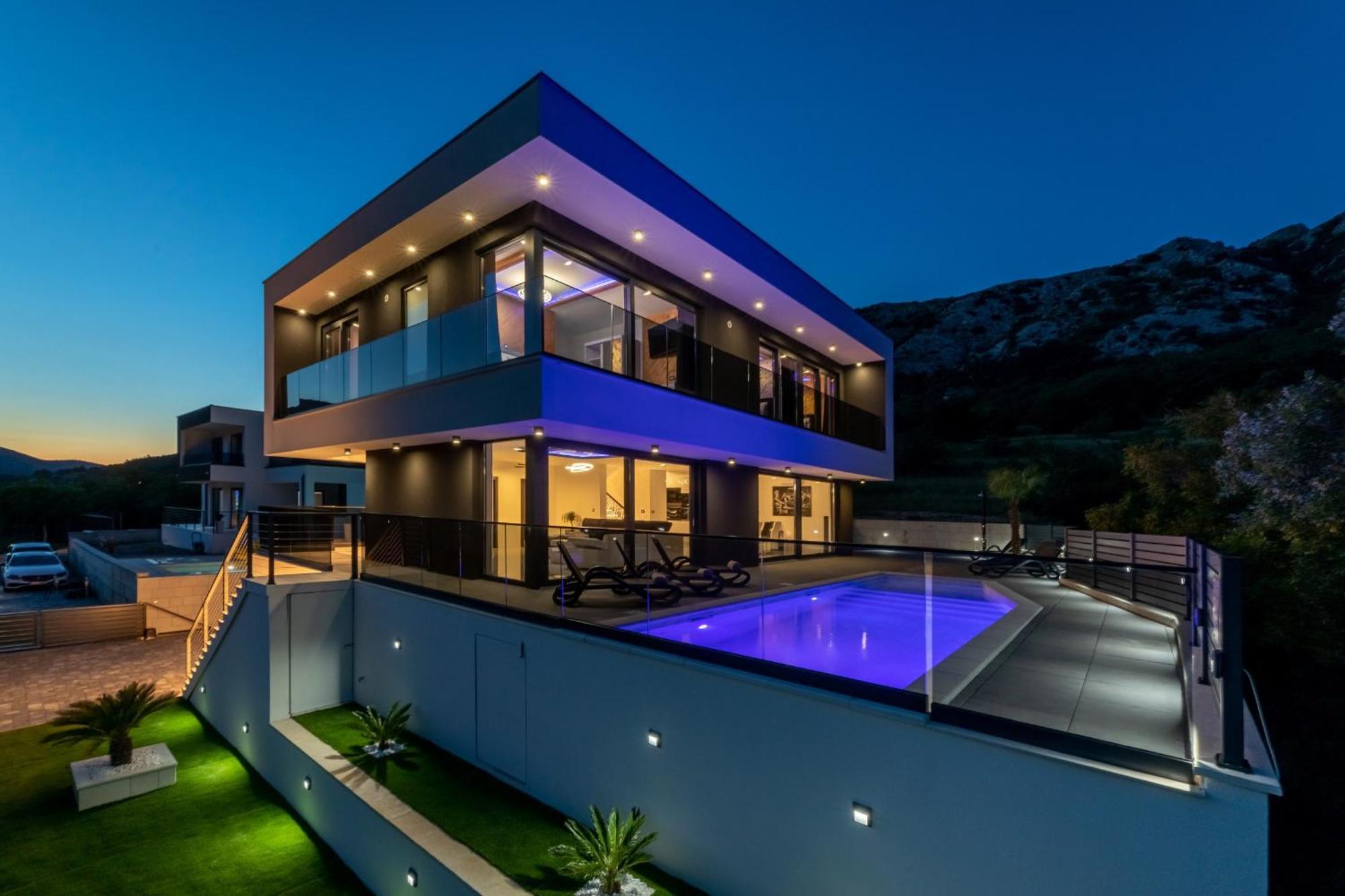 Villa Bellezza Draga Bascanska ภายนอก รูปภาพ
