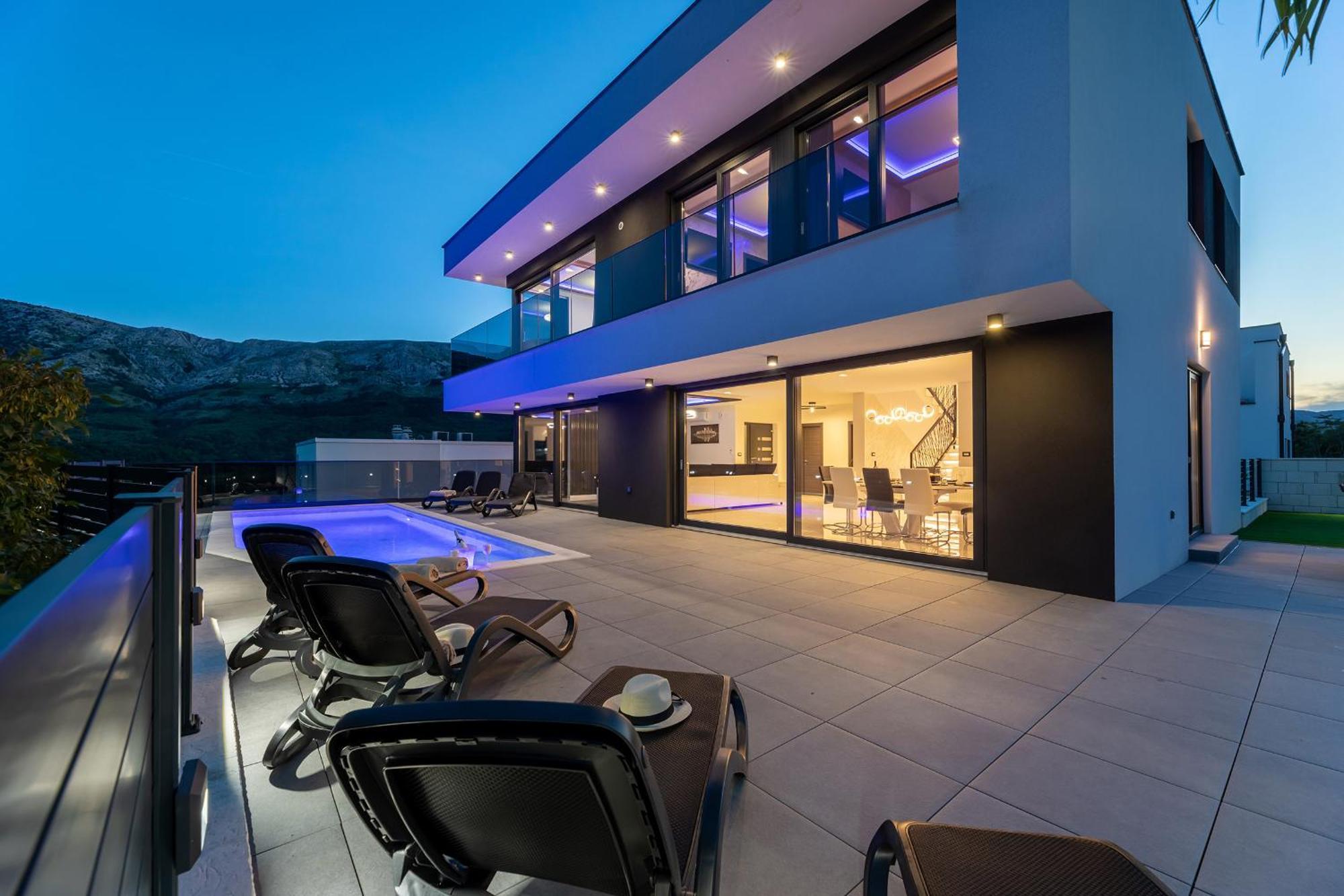 Villa Bellezza Draga Bascanska ภายนอก รูปภาพ