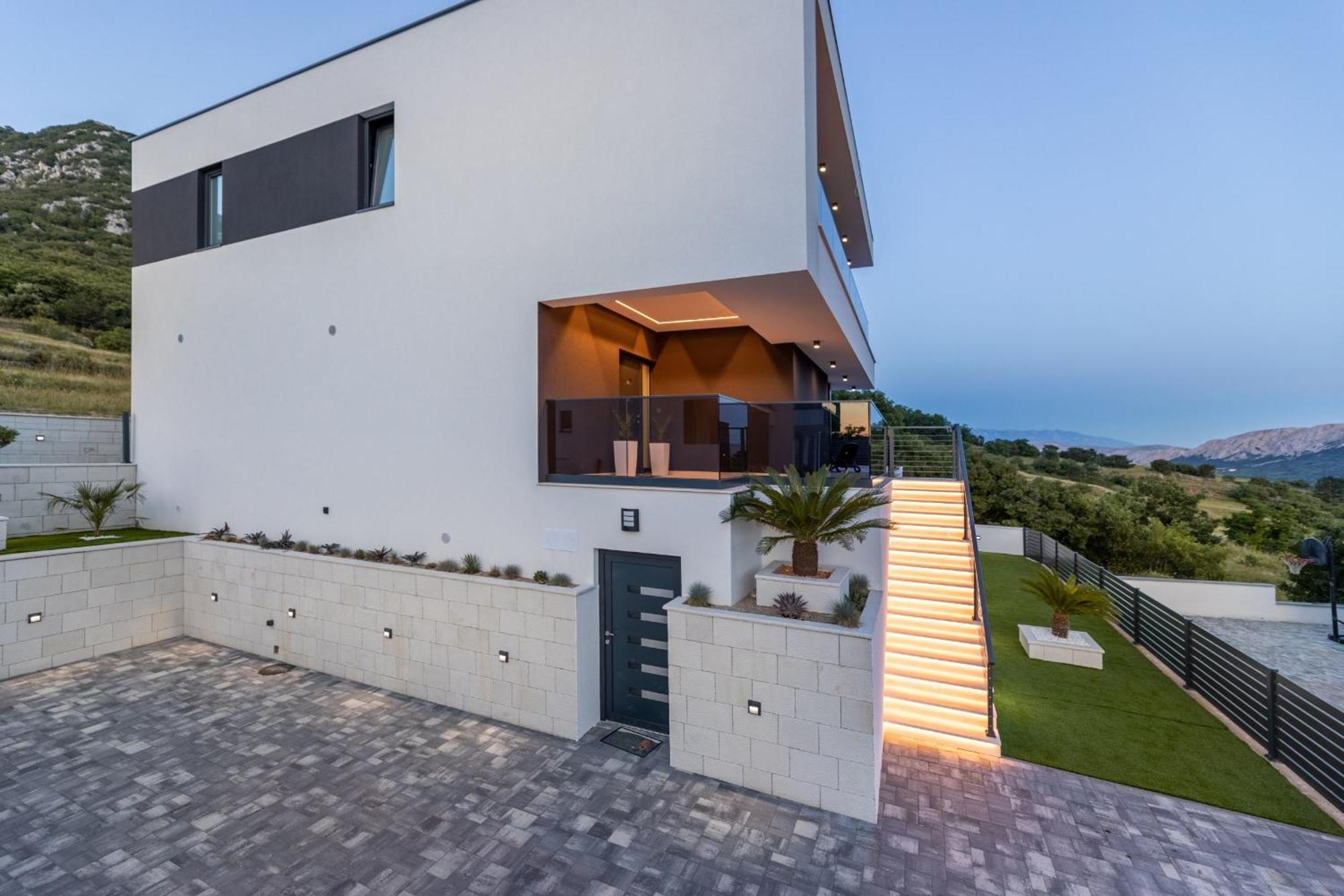 Villa Bellezza Draga Bascanska ภายนอก รูปภาพ